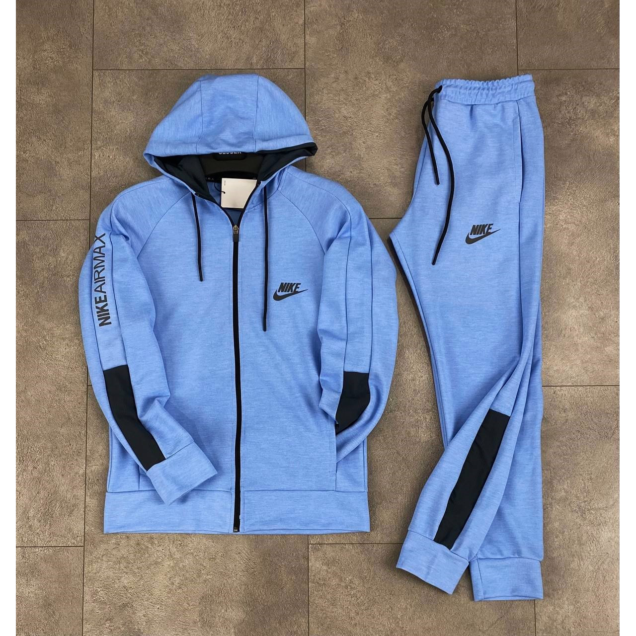 Мъжки спортен екип Nike Tracksuit AIRMAX Light Blue